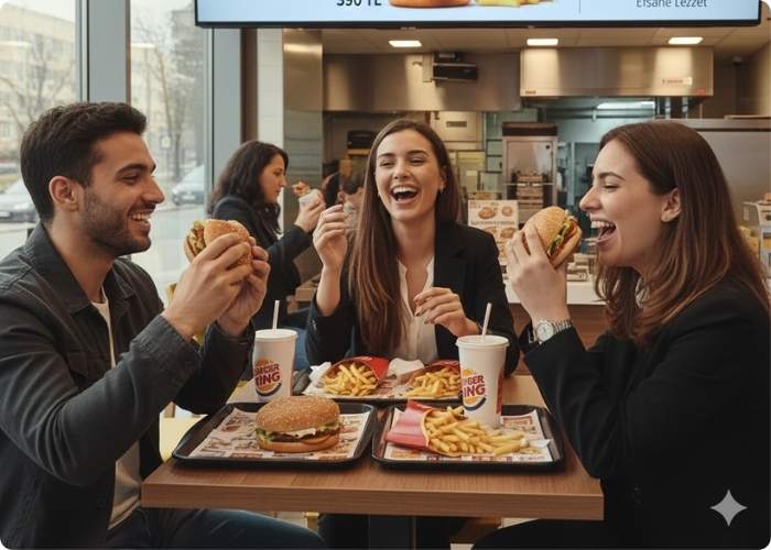 Burger King Whopper menü fiyat listesi nedir