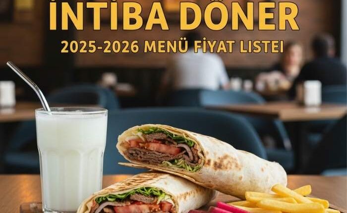 İntiba Döner Menü Fiyat Listesi