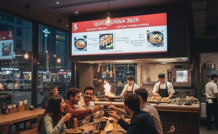 Quick China Menü Fiyat Listesi