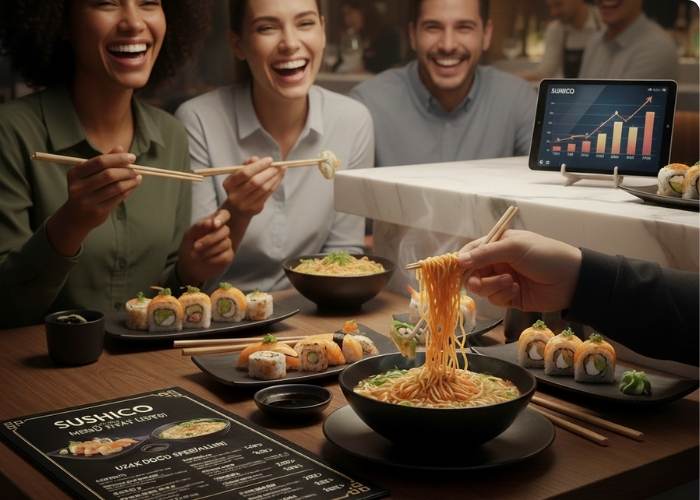 Sushico menü fiyat listesi nedir