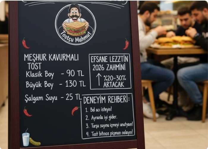 Tostçu Mahmut Fiyat Listesi