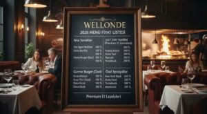 WellDone Menü Fiyat Listesi