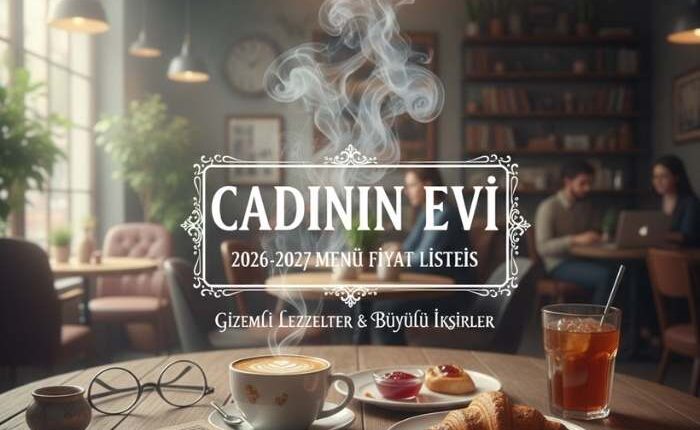 Cadının Evi Menü Fiyat Listesi
