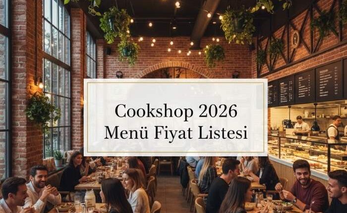 Cookshop Menü Fiyat Listesi