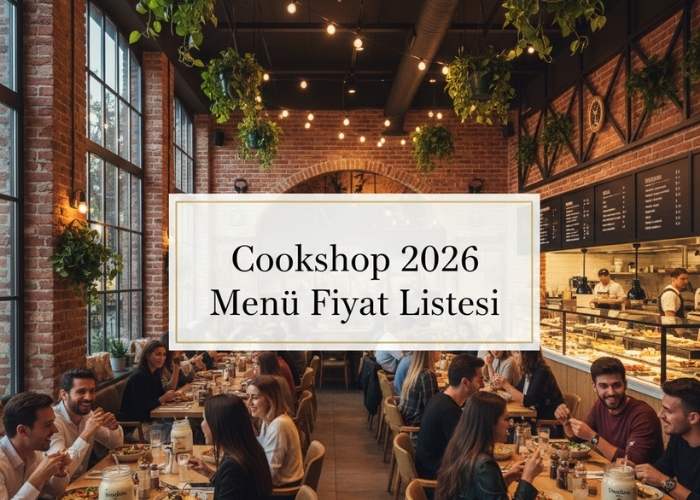 Cookshop Menü Fiyat Listesi 2026
