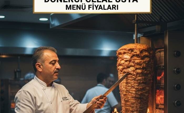 Dönerci Celal Usta Menü Fiyat Listesi