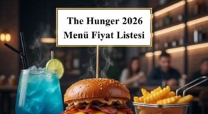 The Hunger Menü Fiyat Listesi