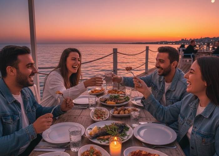 Foça Deniz Restaurant menü fiyat listesi nedir