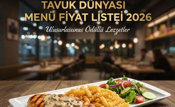 Tavuk Dünyası Menü Fiyat Listesi