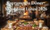 Bayramoğlu Döner Menü Fiyat Listesi