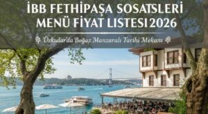 İBB Fethipaşa Sosyal Tesisleri Menü Fiyat Listesi