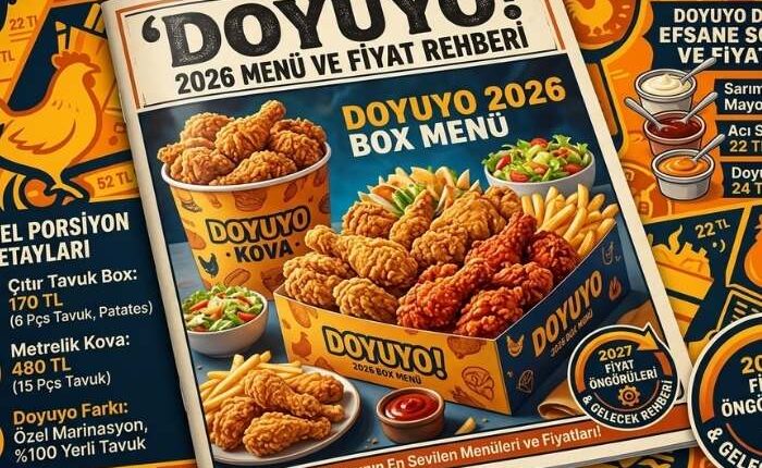 Doyuyo Menü Fiyat Listesi
