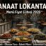 Kanaat Lokantası Menü Fiyat Listesi