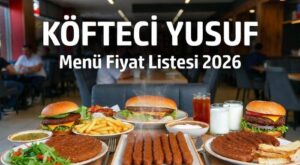Köfteci Yusuf Menü Fiyat Listesi