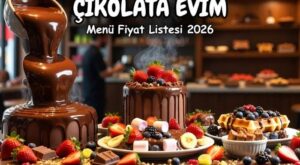 Çikolata Evim Menü Fiyat Listesi