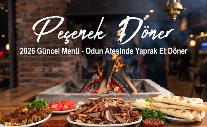 Peçenek Döner Menü Fiyat Listesi