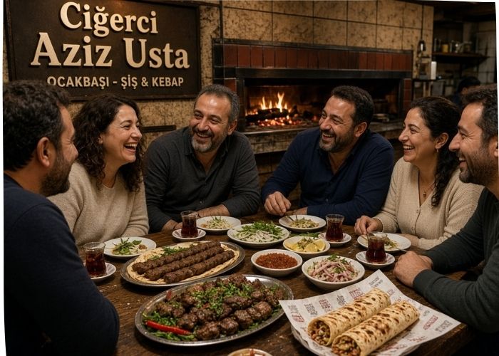 Ciğerci Aziz Usta menü fiyat listesi nedir