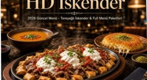 HD İskender Menü Fiyat Listesi
