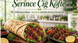 Serince Çiğ Köfte Menü Fiyat Listesi