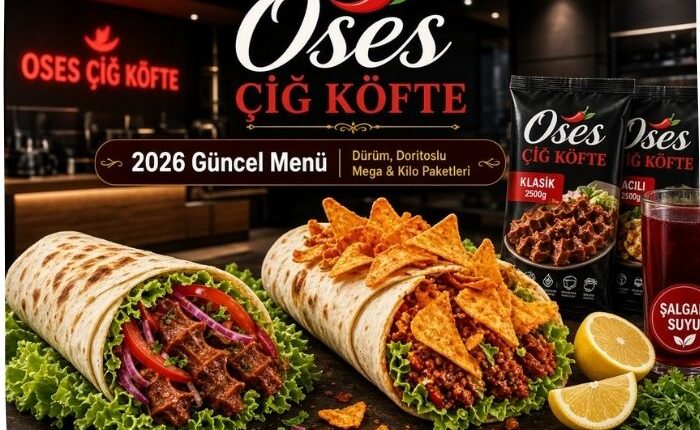 Oses Çiğ Köfte Menü Fiyat Listesi