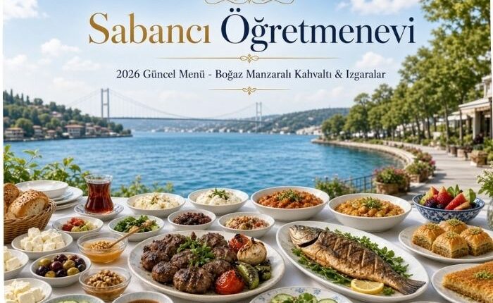 Sabancı Öğretmenevi Menü Fiyat Listesi